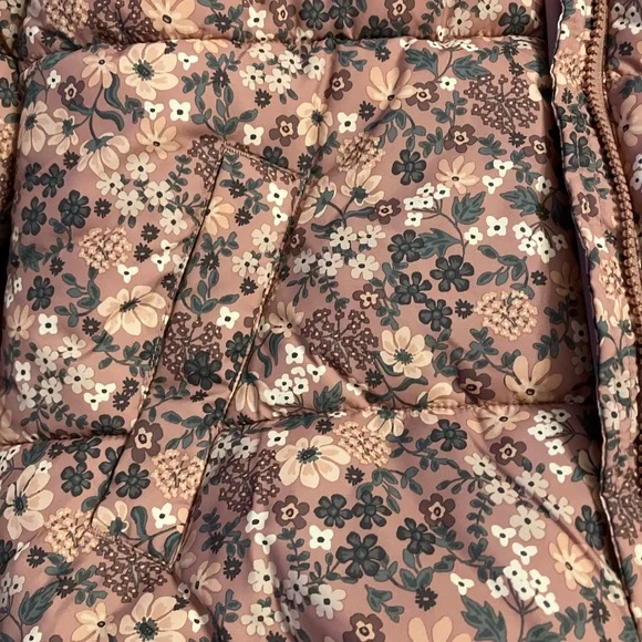 H&M Floral Pink Kids Jacket (8/10) - Picture 2 of 2